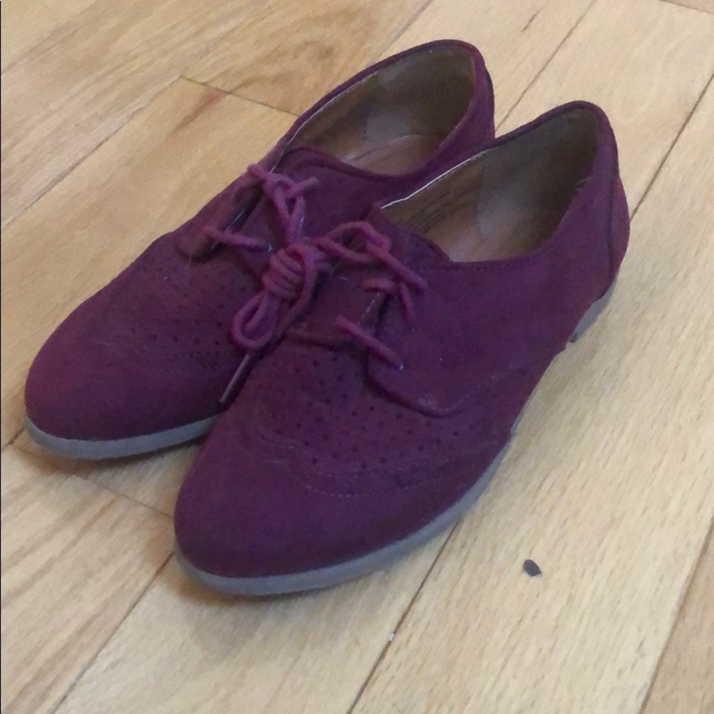 Xhilaration Maroon Loafers